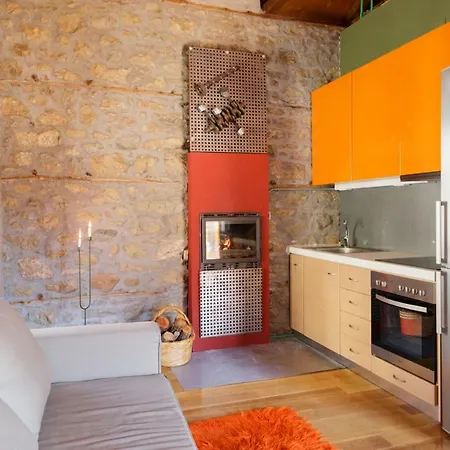 House In Traditional Greek Village Kır Evi *